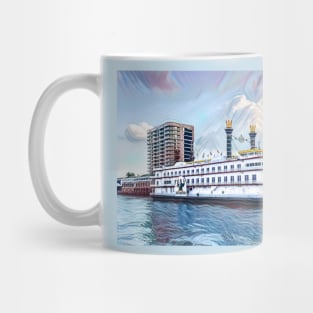 Riverboat Louis Armstrong New Orleans Louisiana Mug